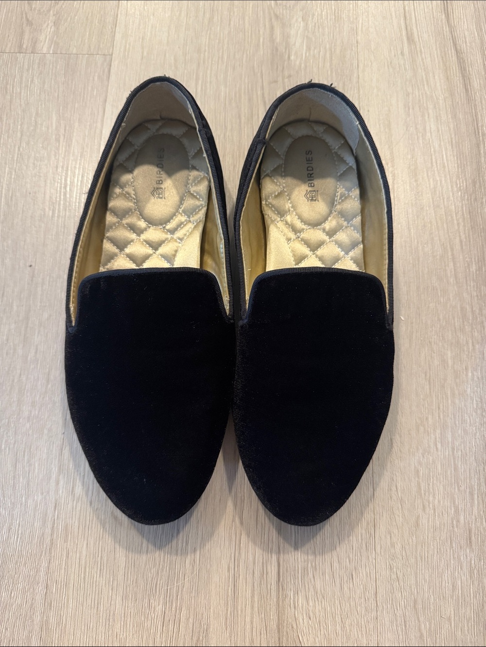 Birdies Black The Starling Loafer Flats Size 6.5